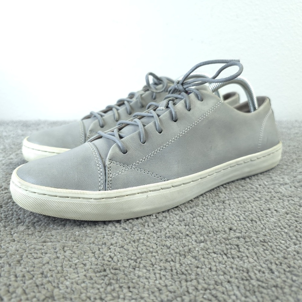 Cole Haan Trafton Lux Cap Toe Ox II Sneaker Mens 9.5 Gray Leather Oxford C24760
